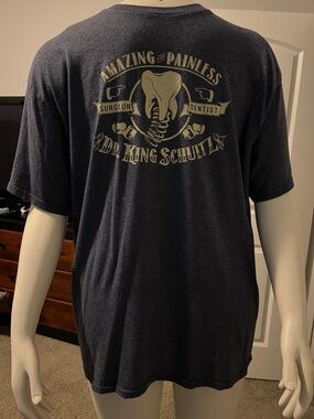 Men's Navy Graphic Tooth Surgeon T-Shirt